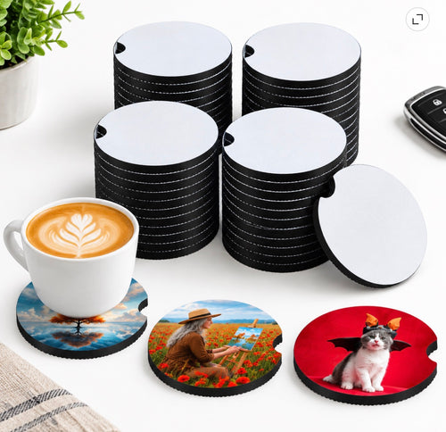 Custom Photo Car Coasters