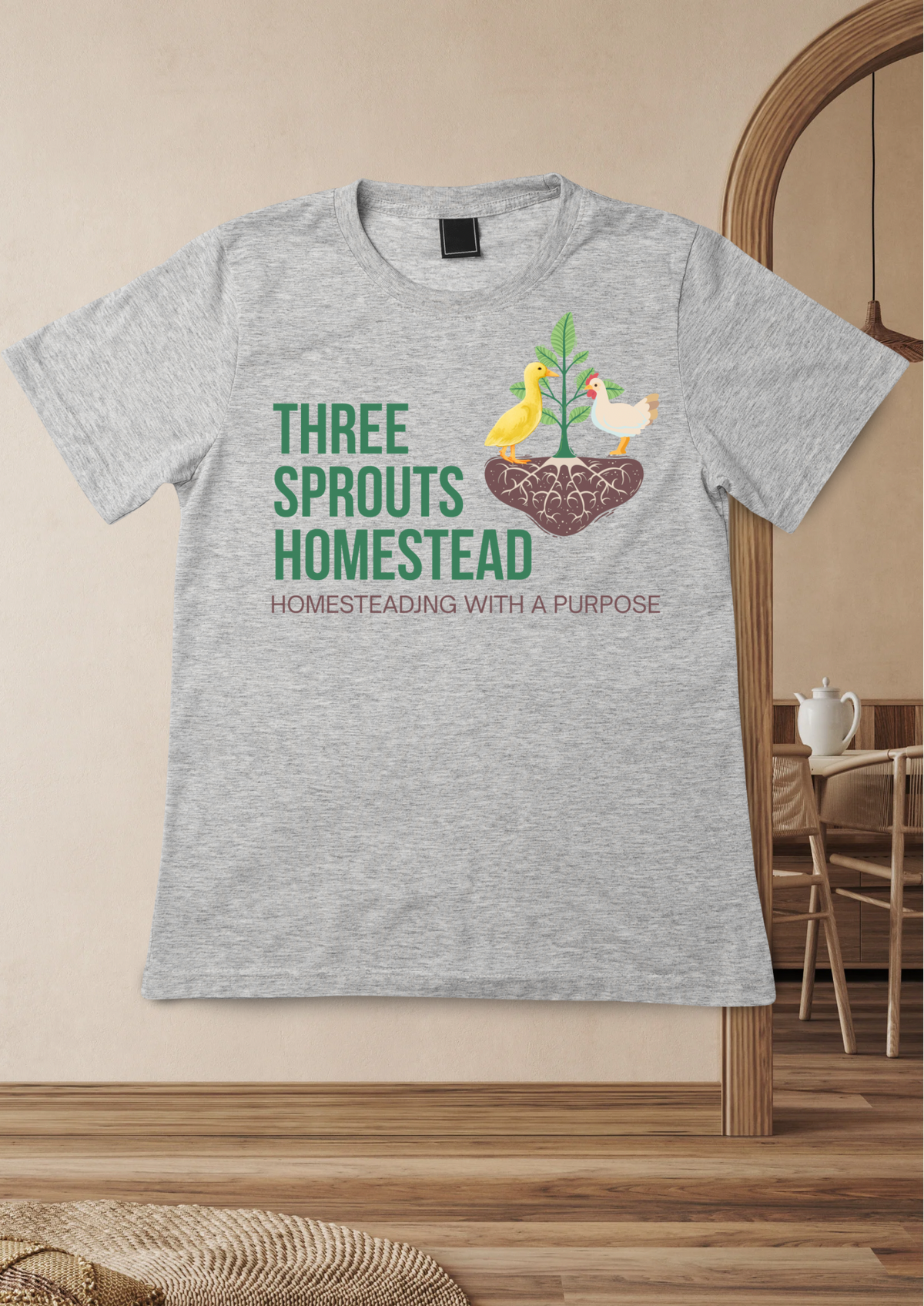 Business Logo Short Sleeve T-Shirt